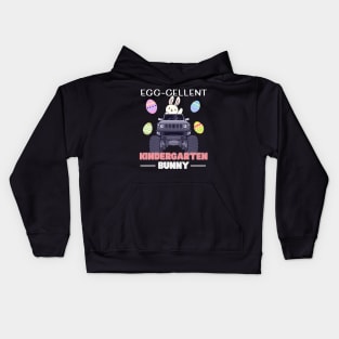 Copy of Egg-cellent Kindergarten Bunny Monster Truck Squad Toddler Kids Hoodie